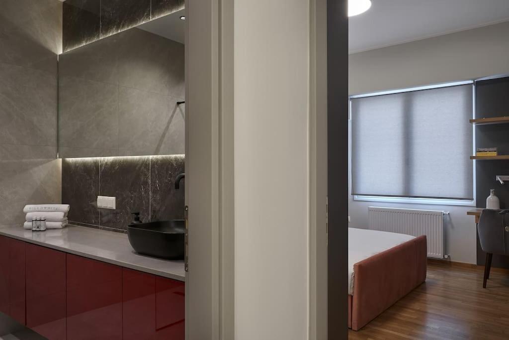 Little Gem: Modern Urban Retreat Leilighet Athen Eksteriør bilde